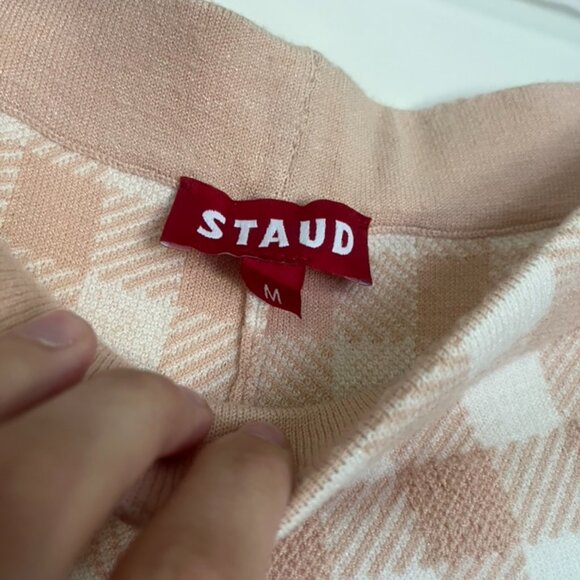 STAUD Trail Gingham Top & Avalanche Pants Set, Both Size M - Picture 5 of 5
